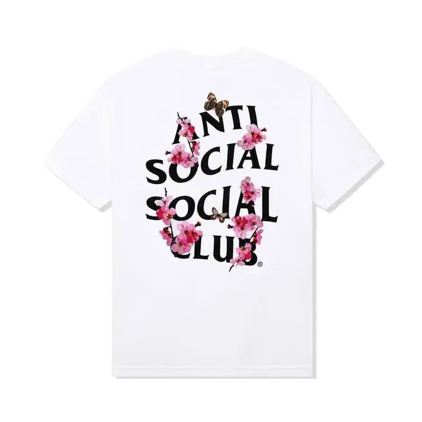 Anti Social Social Club Kkotch T-Shirt White Black Friday