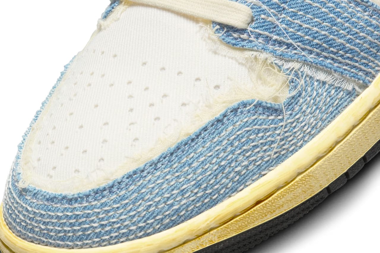 Air Jordan 1 Low Sashiko Blue