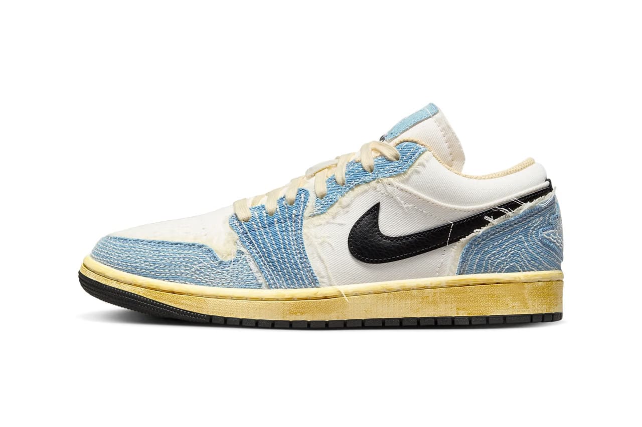 Air Jordan 1 Low Sashiko Blue