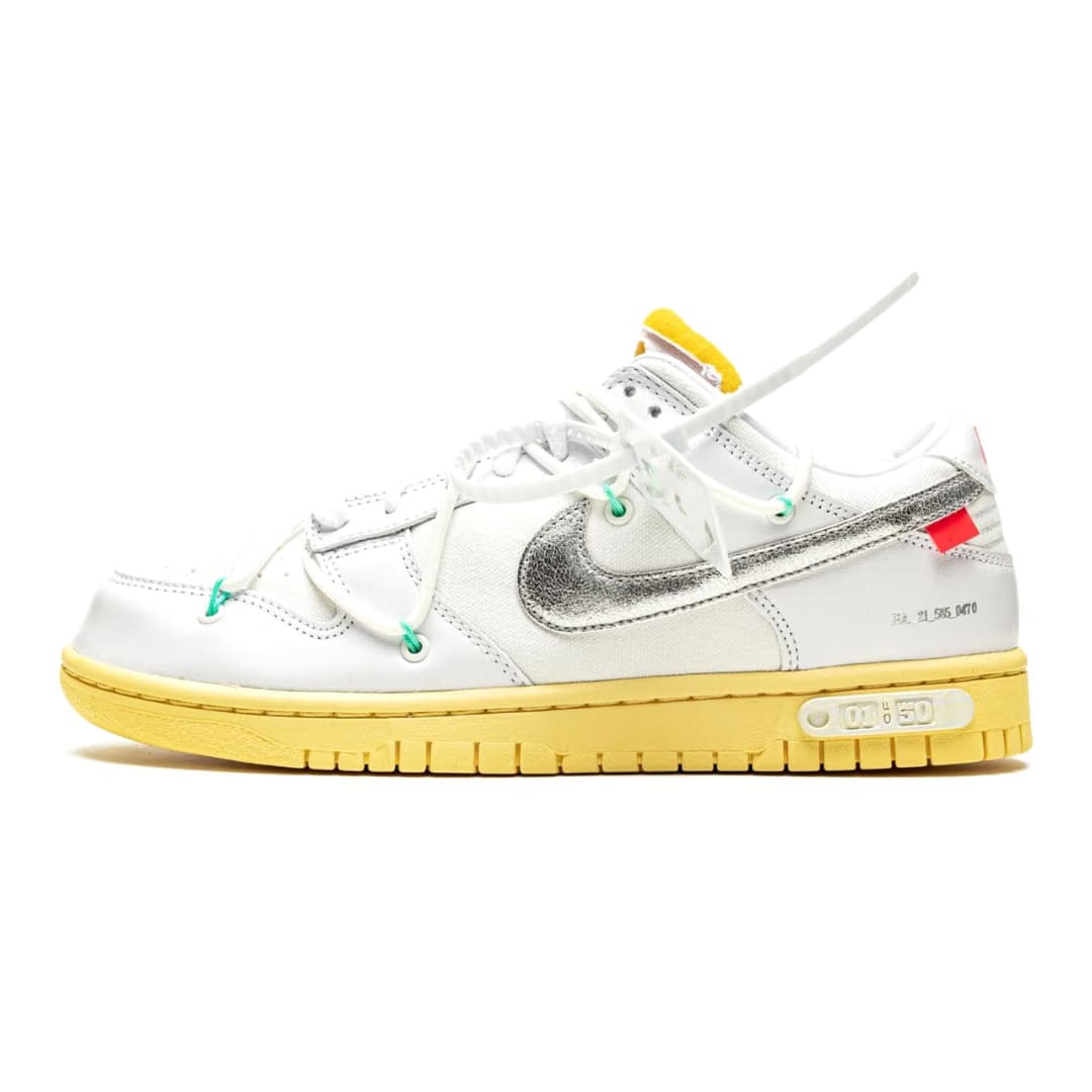 Nike OffWhite x Dunk Low Lot 01 Of 50 Sale
