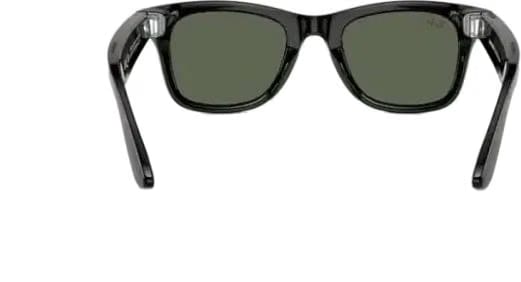 Ray Ban Meta Smart Glasses - Wayfarer Shiny Black G-15 Green Lenses