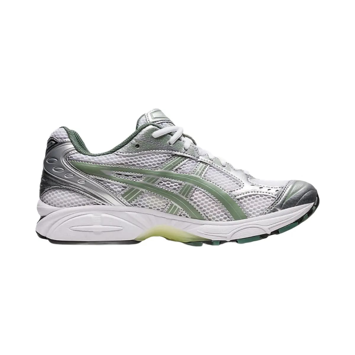 Asics Gel-Kayano 14 White Pure Silver Slate Grey Sage