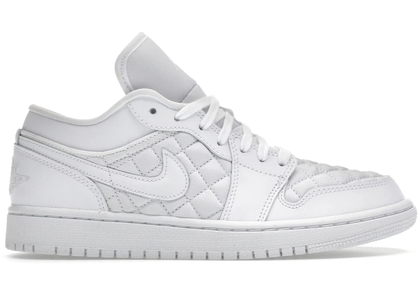 Air Jordan 1 Low Quilted White Womens