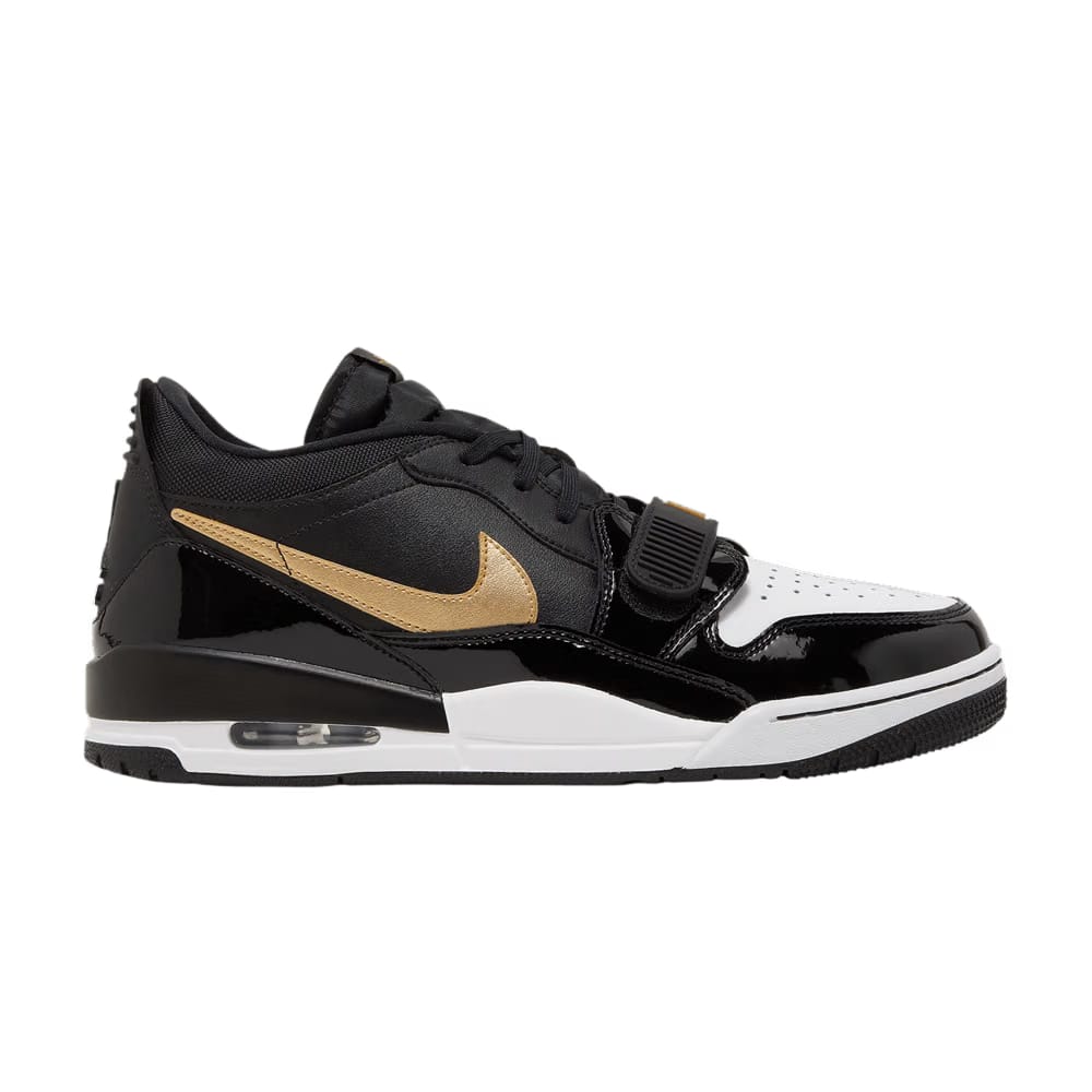 Jordan Legacy 312 Low Black Metallic Gold