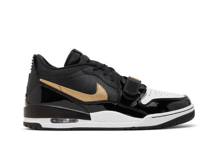 Jordan Legacy 312 Low Black Metallic Gold