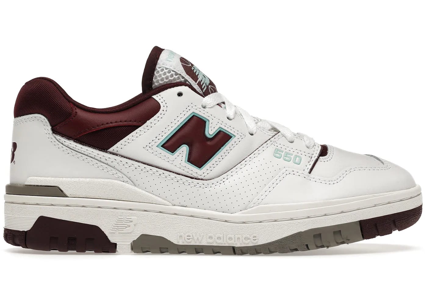 New Balance 550 Burgundy Blue
