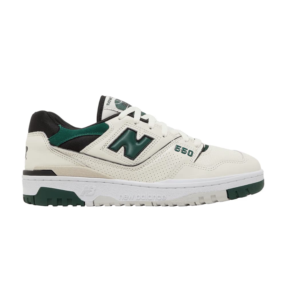 New Balance 550 Sea Salt Pine Green