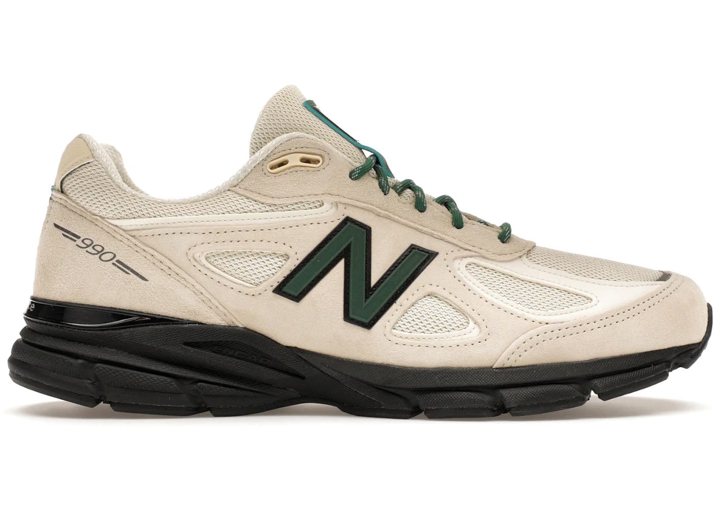 New Balance Teddy Santis x 990v4 Made in USA Macadamia Nut Black