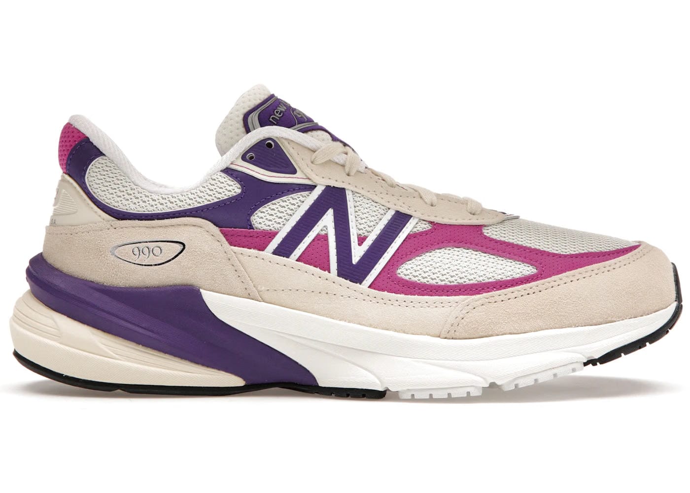 Teddy Santis x New Balance 990v6 Made in USA Macadamia Nut Magenta