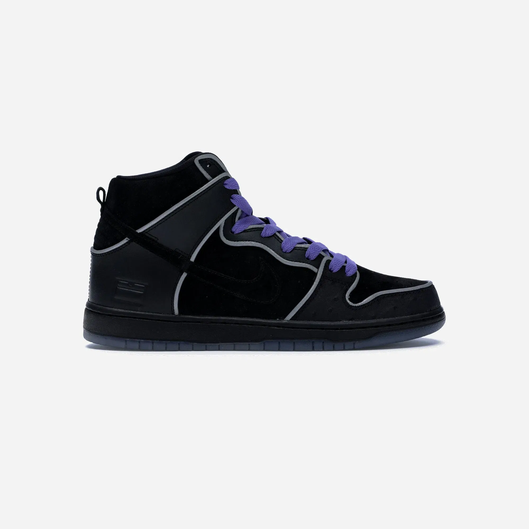 Nike Sb Dunk High Black Purple Box