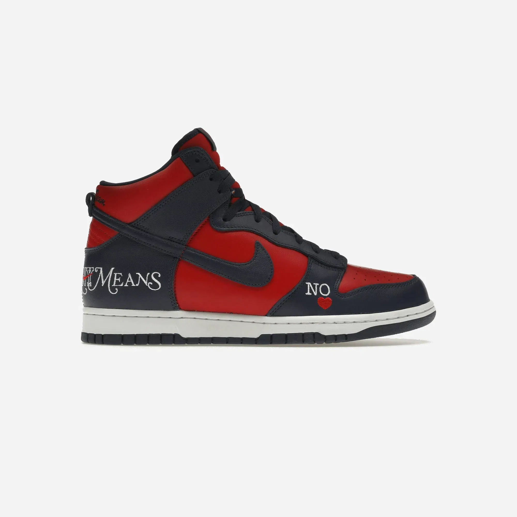 Nike Sb Dunk High Supreme By Any Means Navy