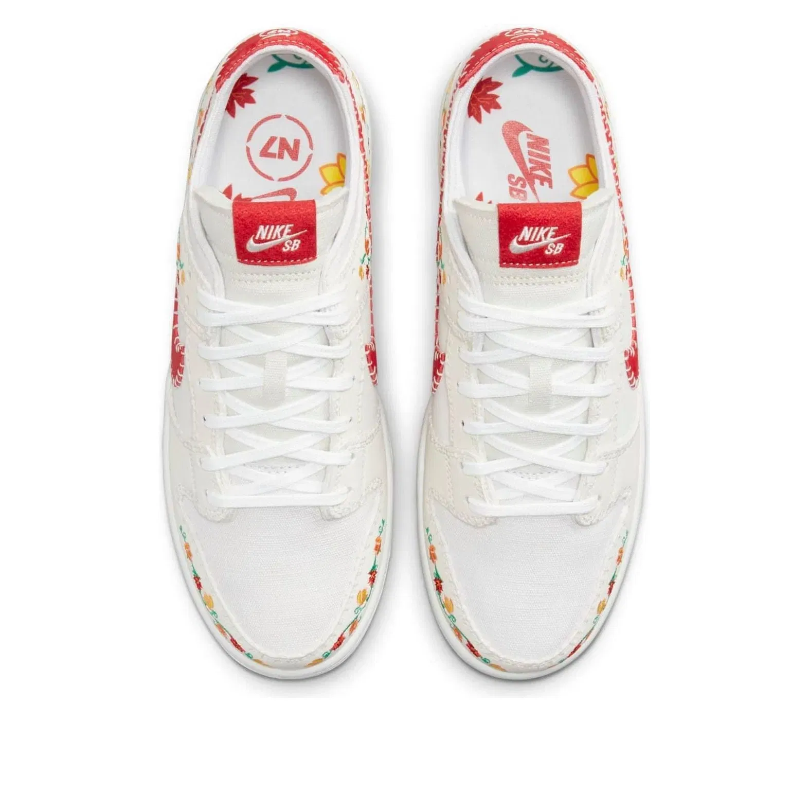 Nike Sb Dunk Low Decon N7 Opti Yellow University Red