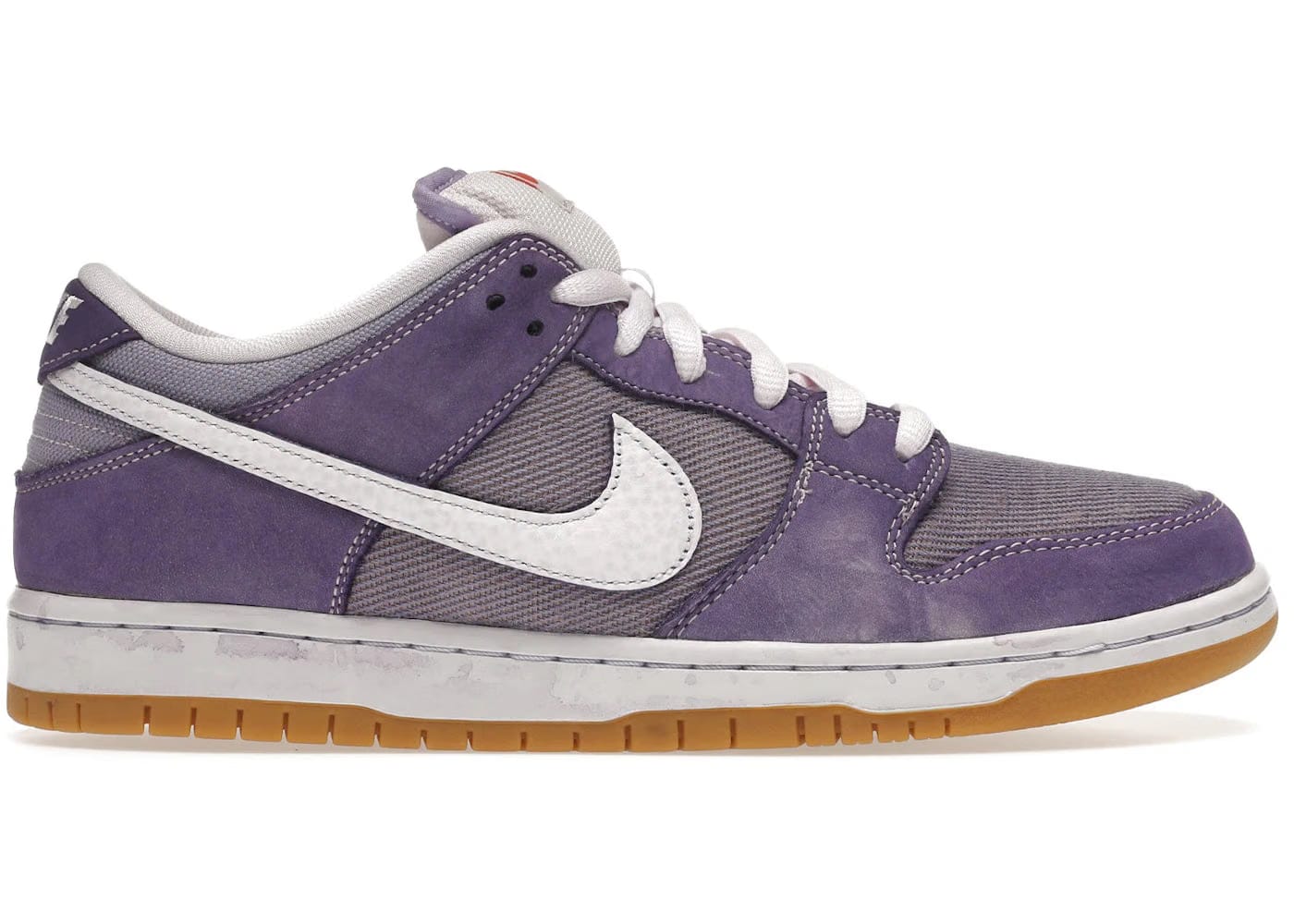 Nike Sb Dunk Low Pro Iso Orange Label Unbleached Pack Lilac