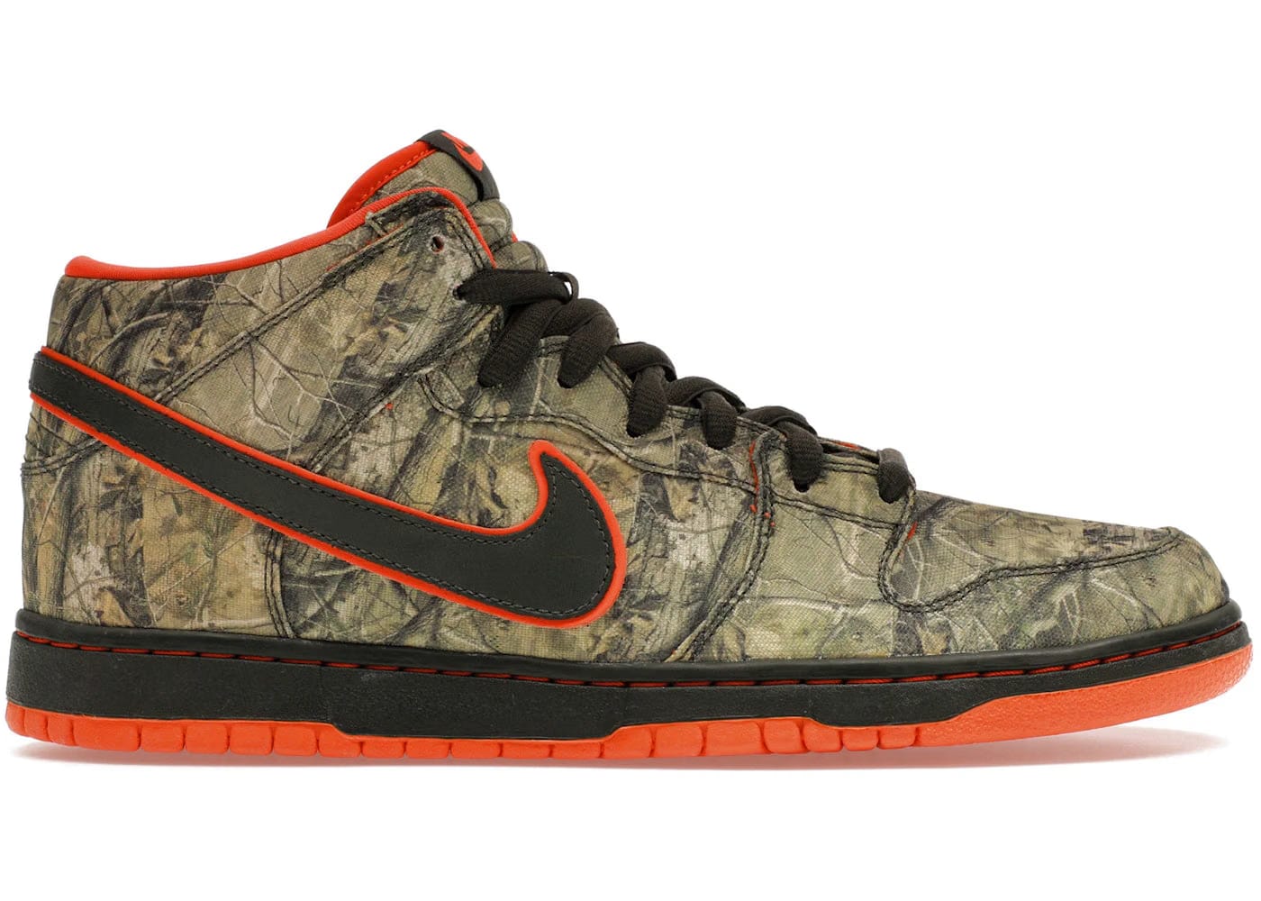 Nike Sb Dunk Mid Real Tree Camo
