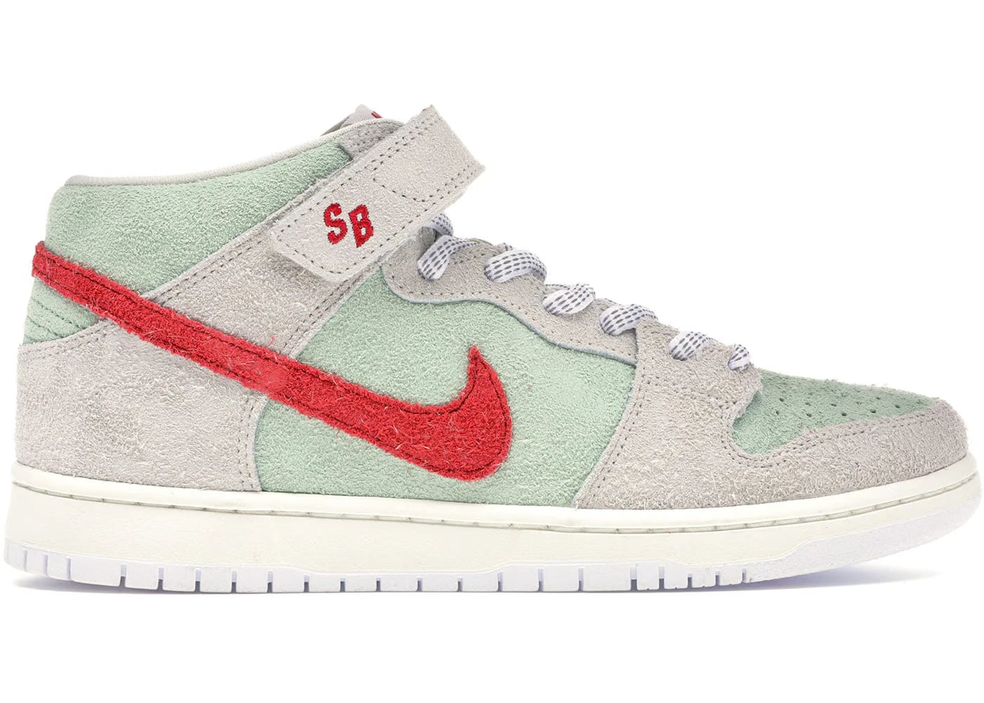 Nike Sb Dunk Mid White Widow
