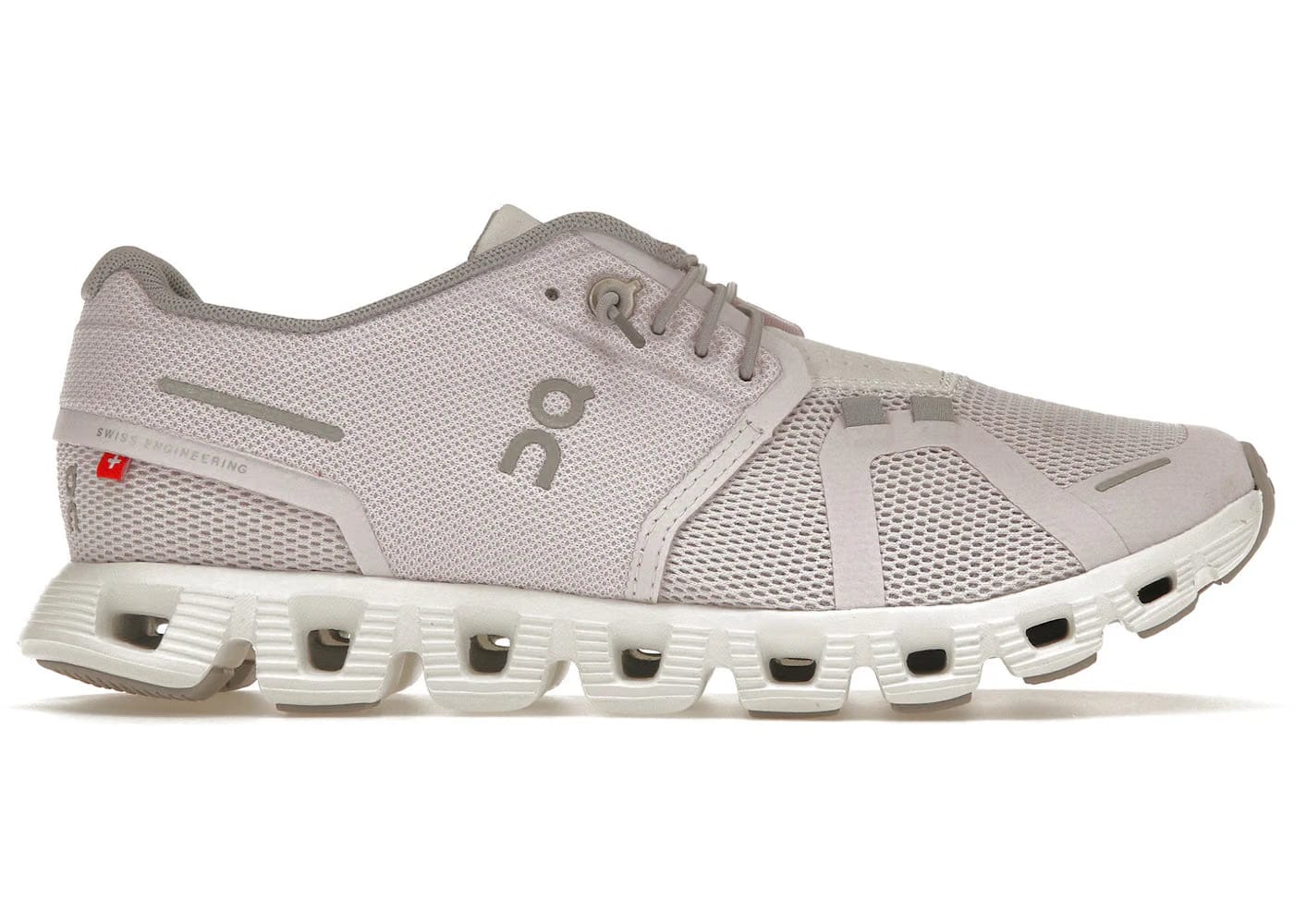 On Running Cloud 5 Lily Pink Frost Womens