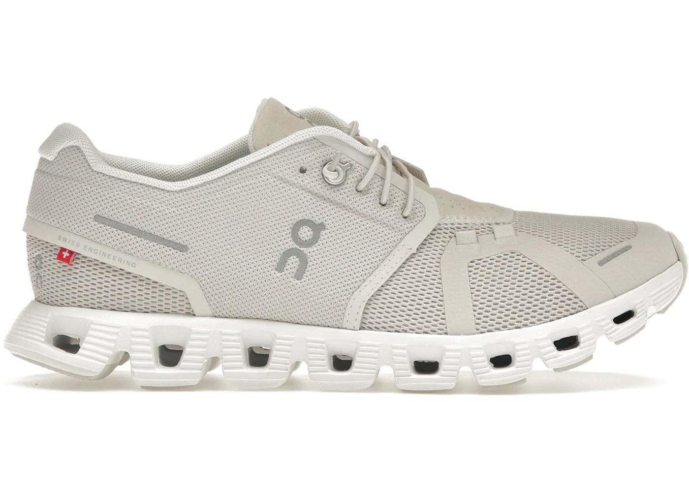 On Running Cloud 5 Pearl White Womens