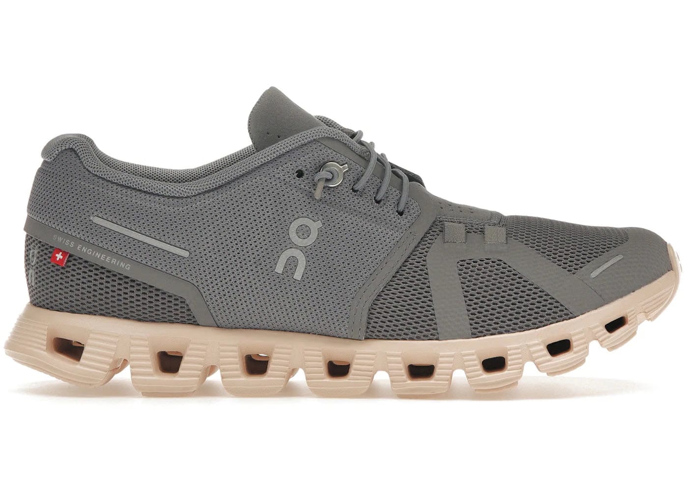 On Running Cloud 5 Zinc Grey Shell Womens