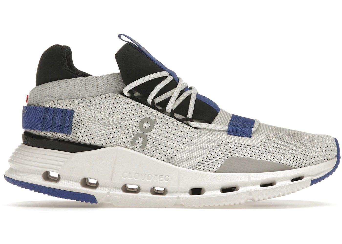On Running Cloudnova White Cobalt Blue Womens