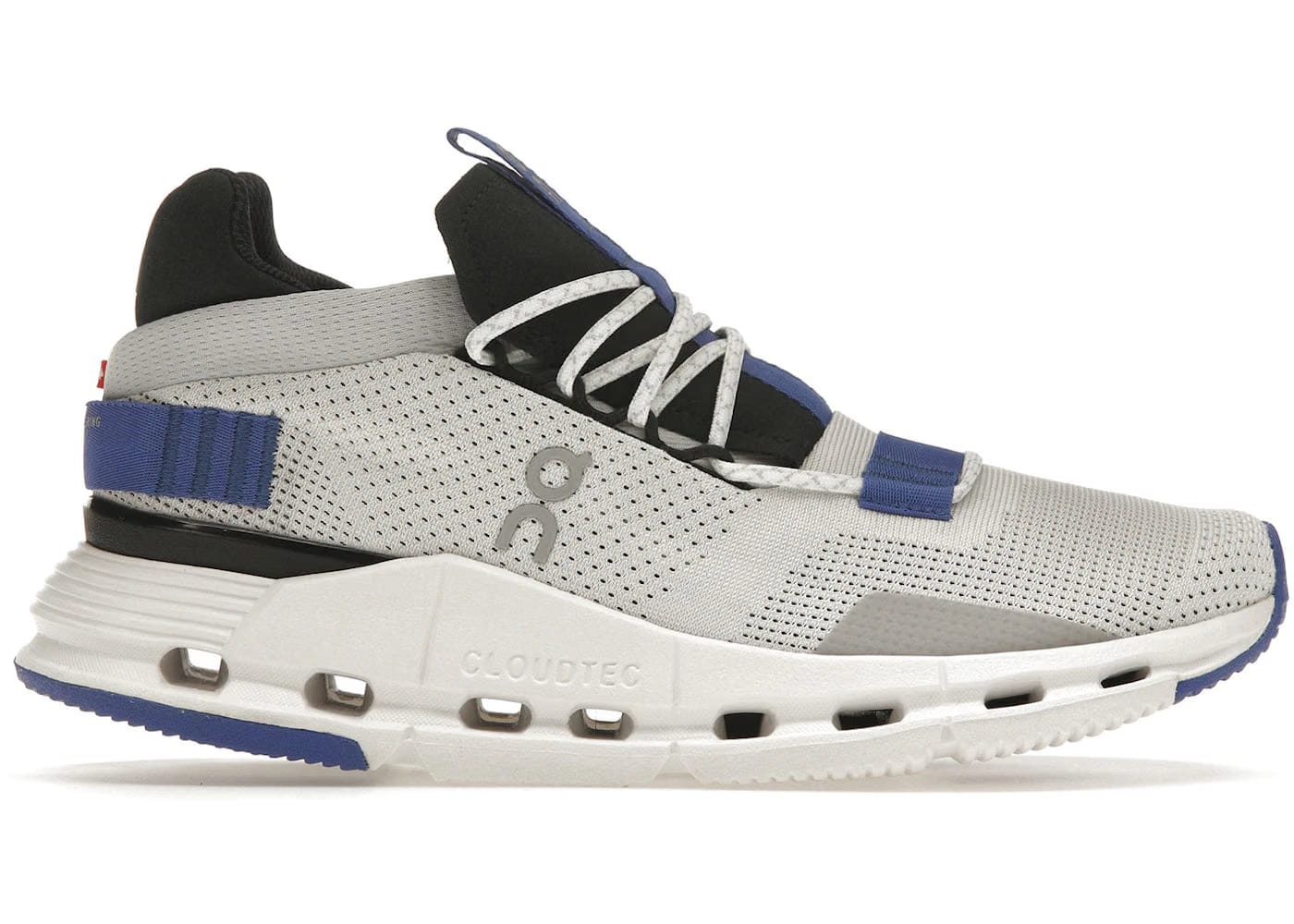 On Running Cloudnova White Cobalt Blue Womens