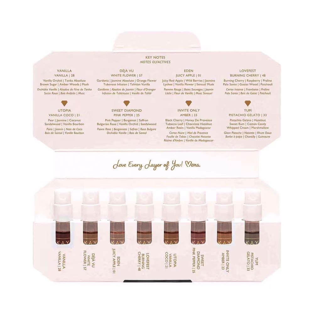 Kayali Discovery Layering Set 8x1.5 ml
