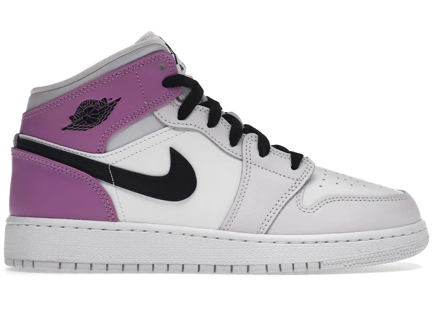 Jordan 1 Mid Barely Grape GS