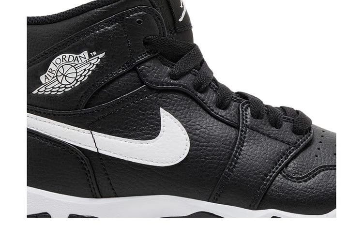Jordan 1 Mid Cleat Black White GS