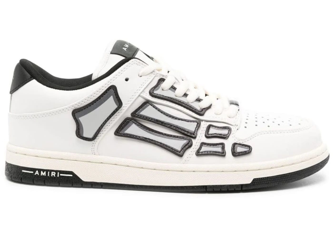 Amiri Skel Top Low Chunky - White Black