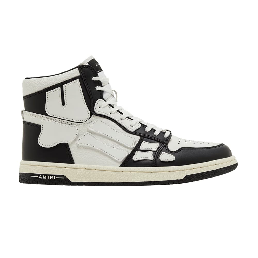 Amiri Skel High Tops Black White