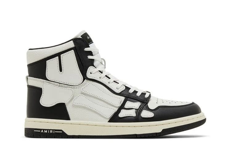 Amiri Skel High Tops Black White