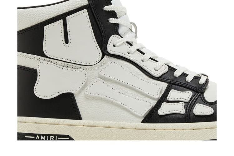 Amiri Skel High Tops Black White