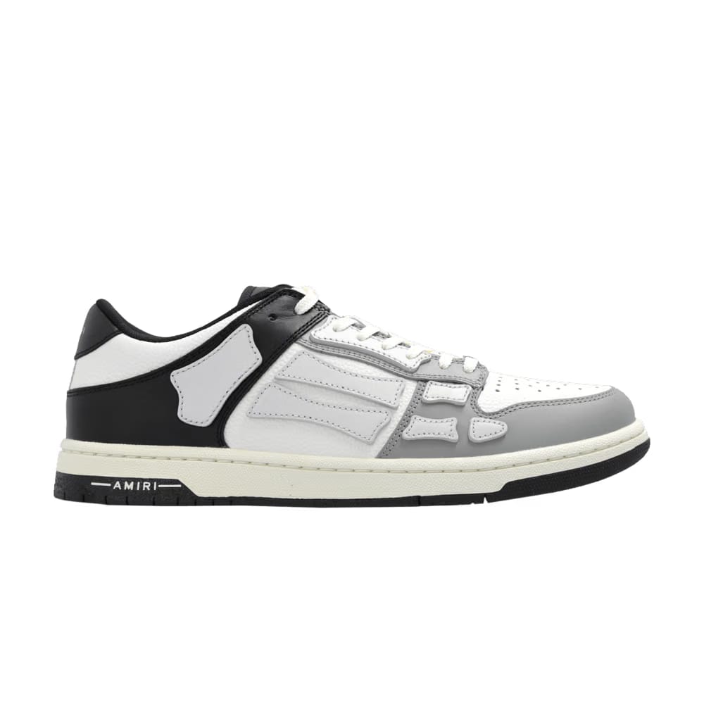 Amiri Skel Top Low Black White Grey