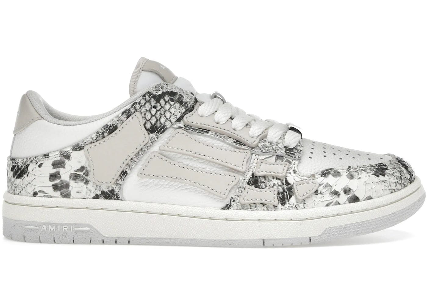 Amiri Skel Top Low Snake Alabaster