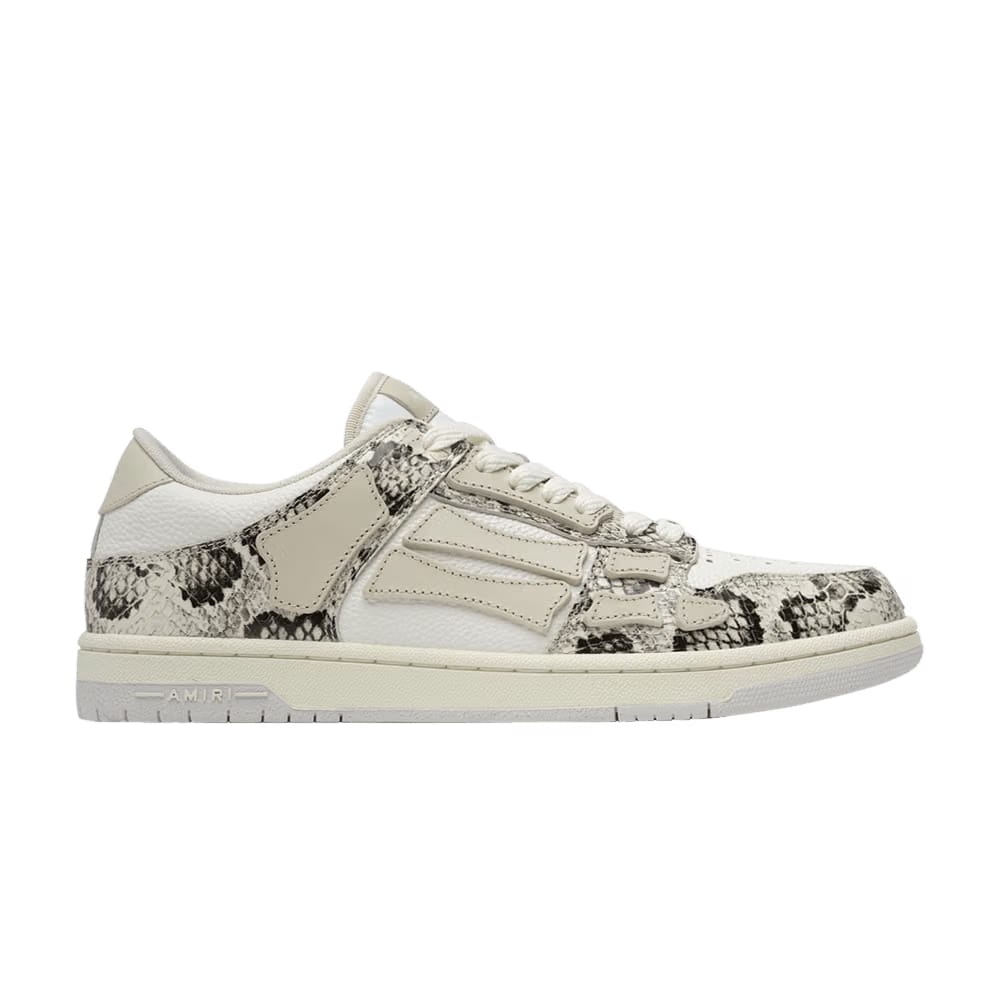 Amiri Skel Top Low Snake Alabaster