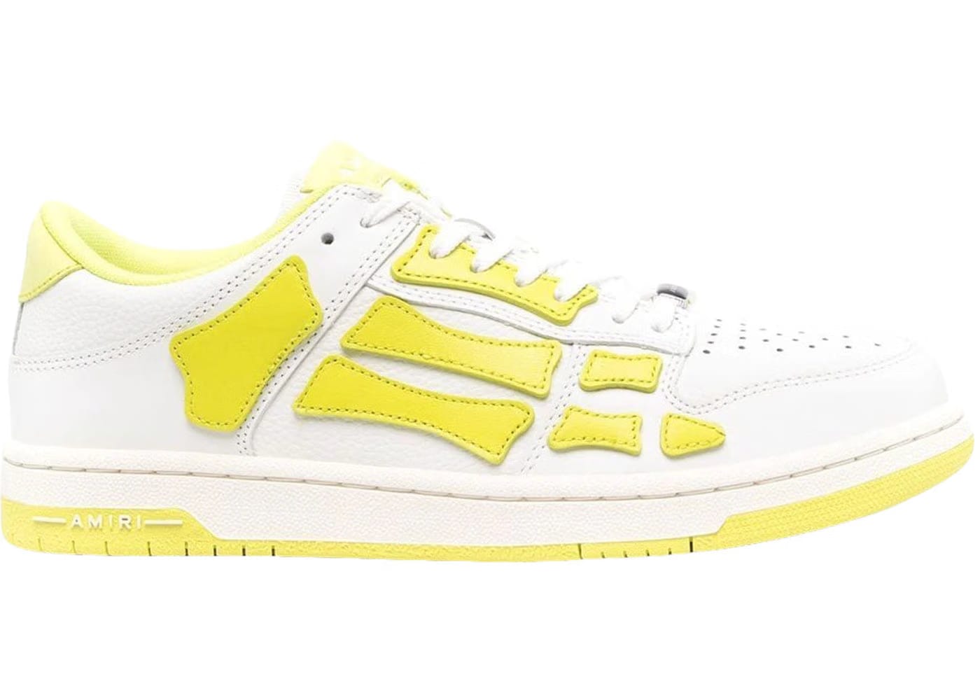 Amiri Skel Top Low White Lime