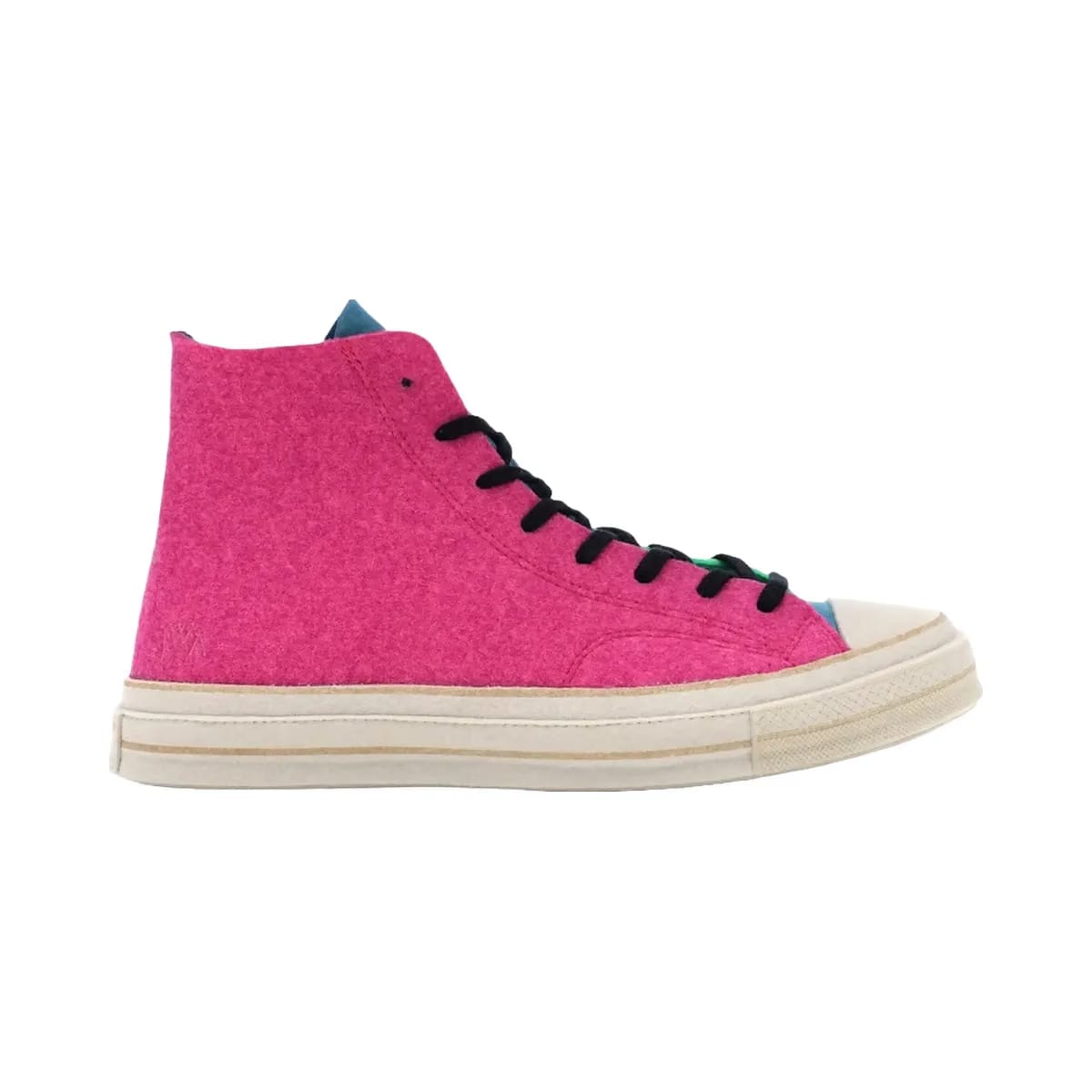 Converse Chuck Taylor All Star 70 Hi Jw Anderson Felt Fuchsia Purple Island Green