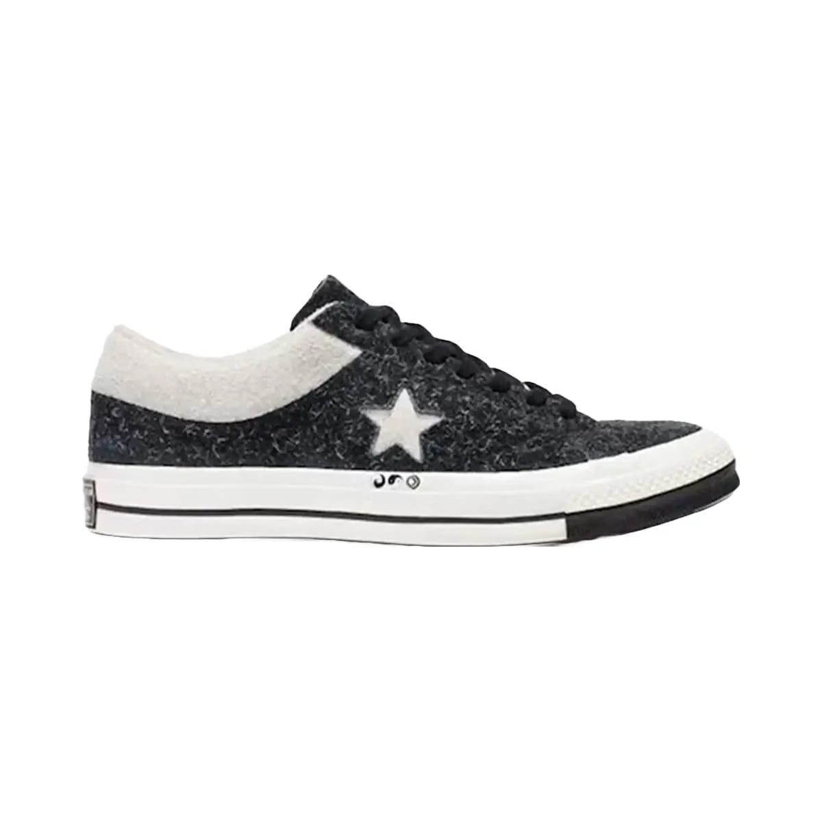 Converse One Star Ox Clot Black White