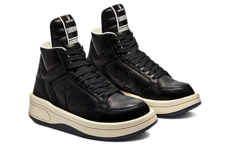 Converse Turbowpn Mid Rick Owens Drkshdw Black