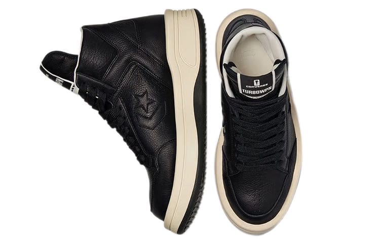 Converse Turbowpn Mid Rick Owens Drkshdw Black
