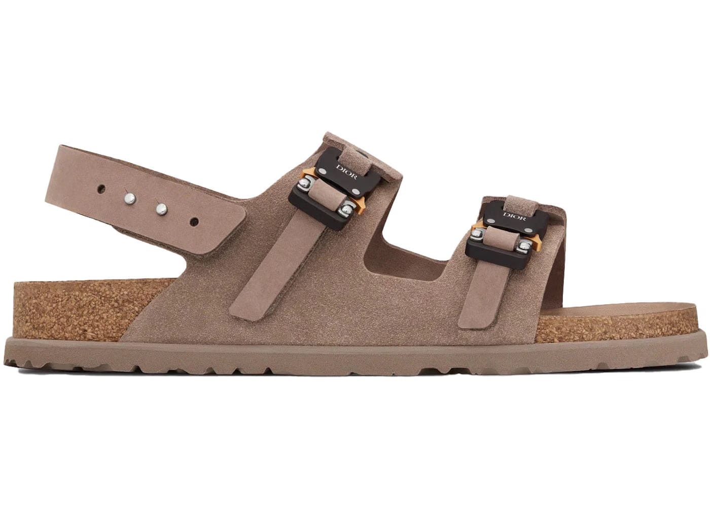 Dior x Birkenstock Milano Sandal Brown