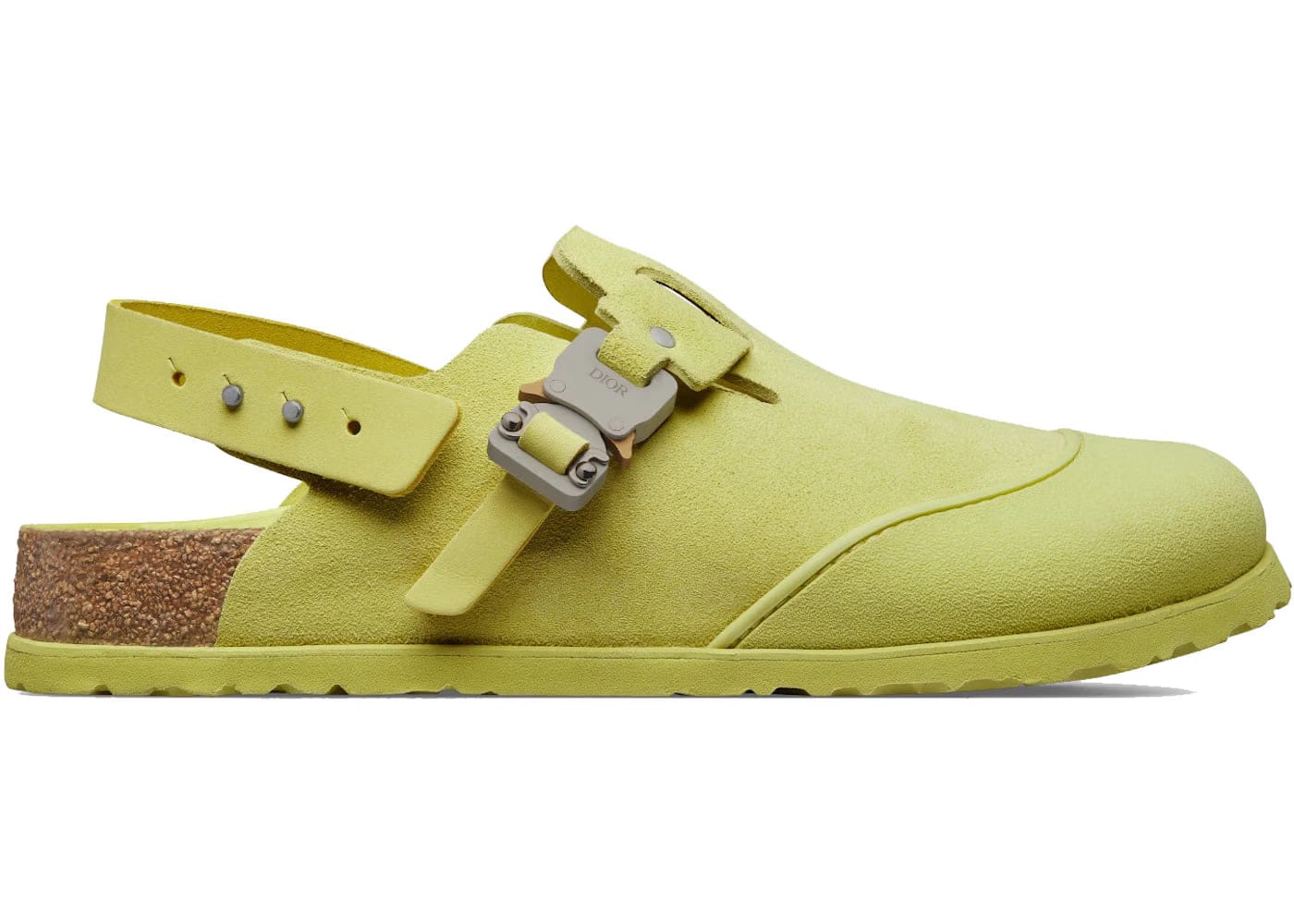 Dior x Birkenstock Tokio Mule Pastel Yellow
