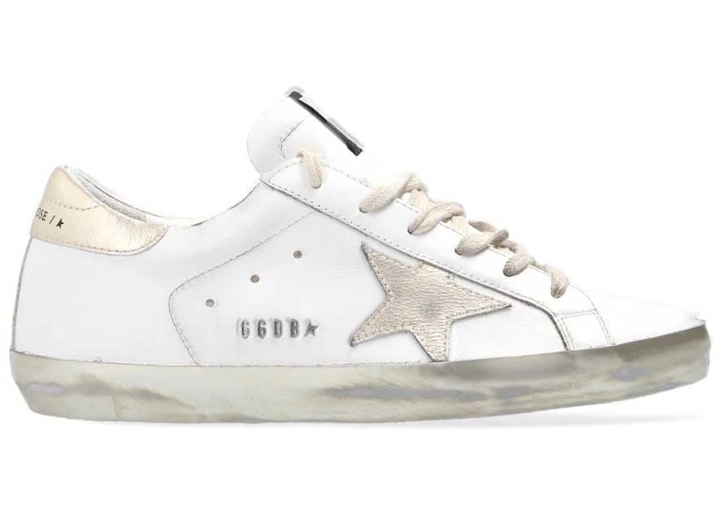 Golden Goose Wmns Superstar 'White Gold'
