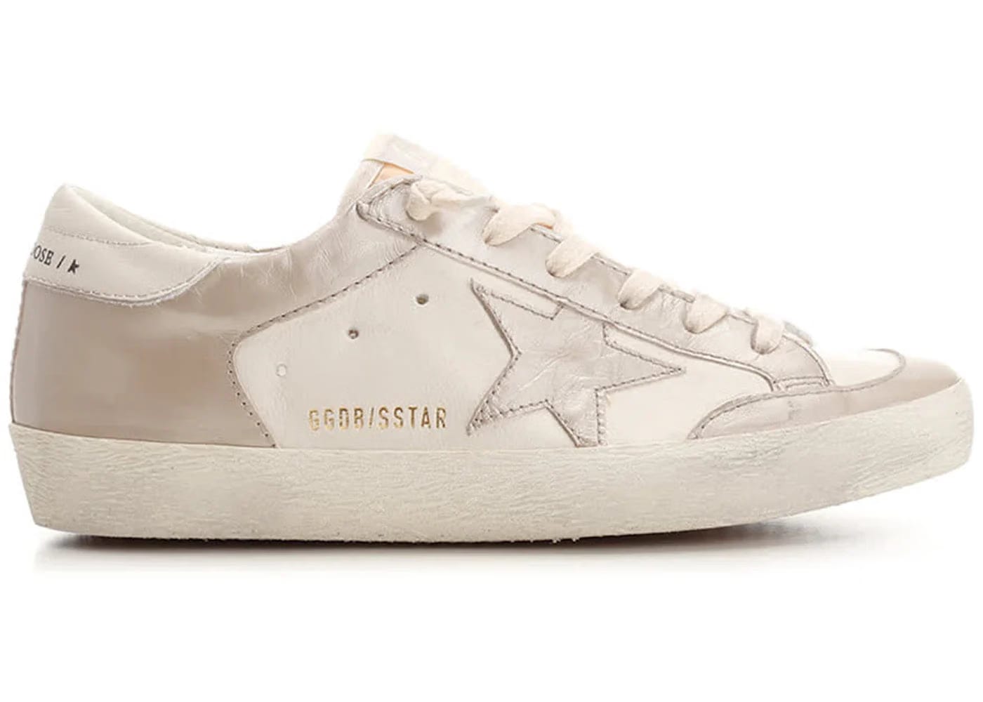 Golden Goose Super-Star White Sand Womens