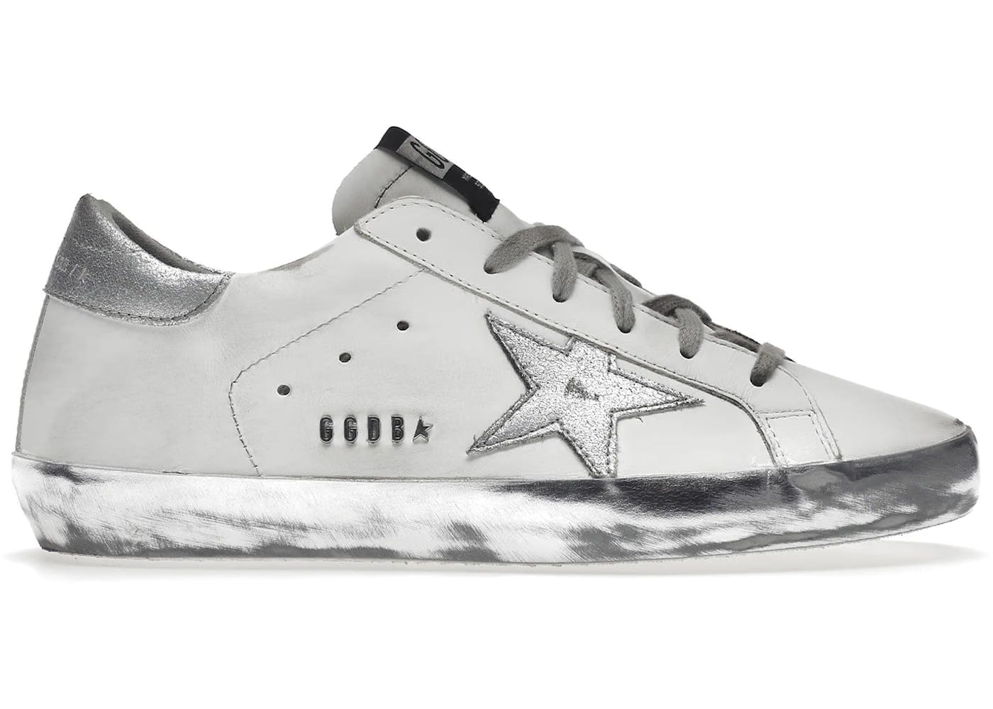 Golden Goose Wmns Superstar 'White Silver'