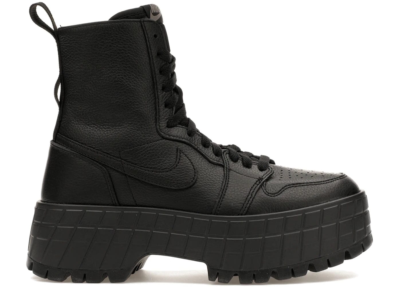 Wmns Air Jordan 1 High Brooklyn 'Triple Black'