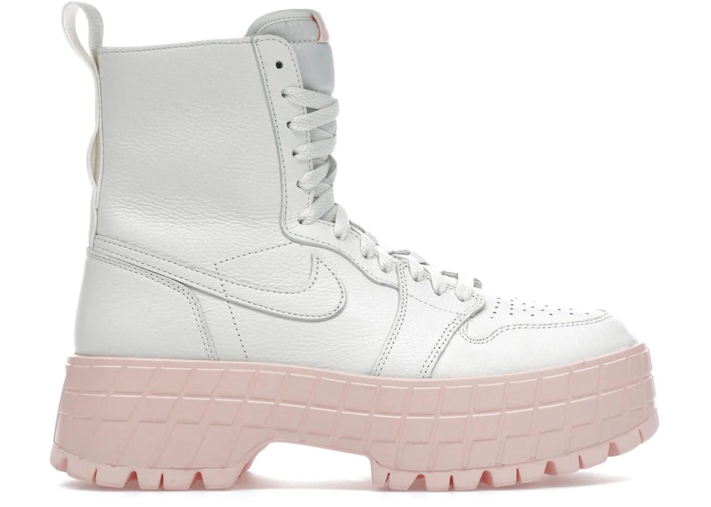 Wmns Air Jordan 1 High Brooklyn 'Sail Legend Pink'