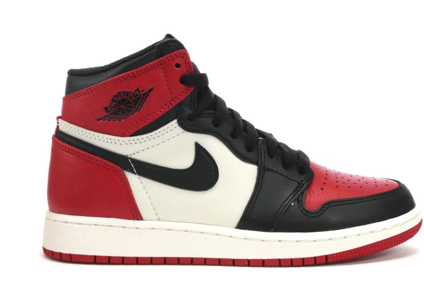 Jordan 1 Retro High Bred Toe GS