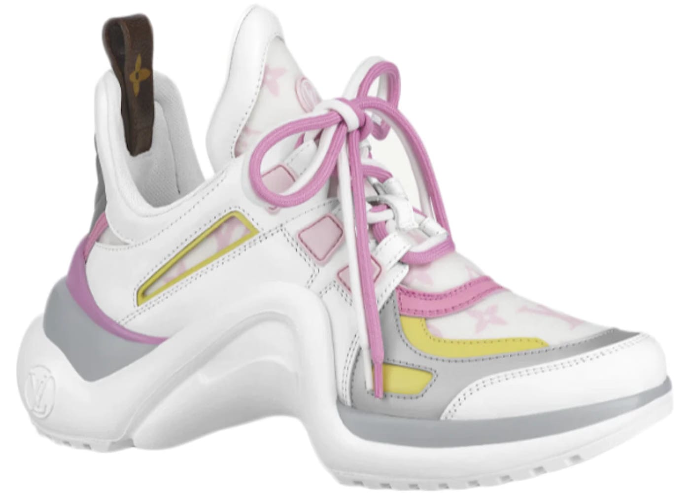 Louis Vuitton Archlight Pink Yellow Womens