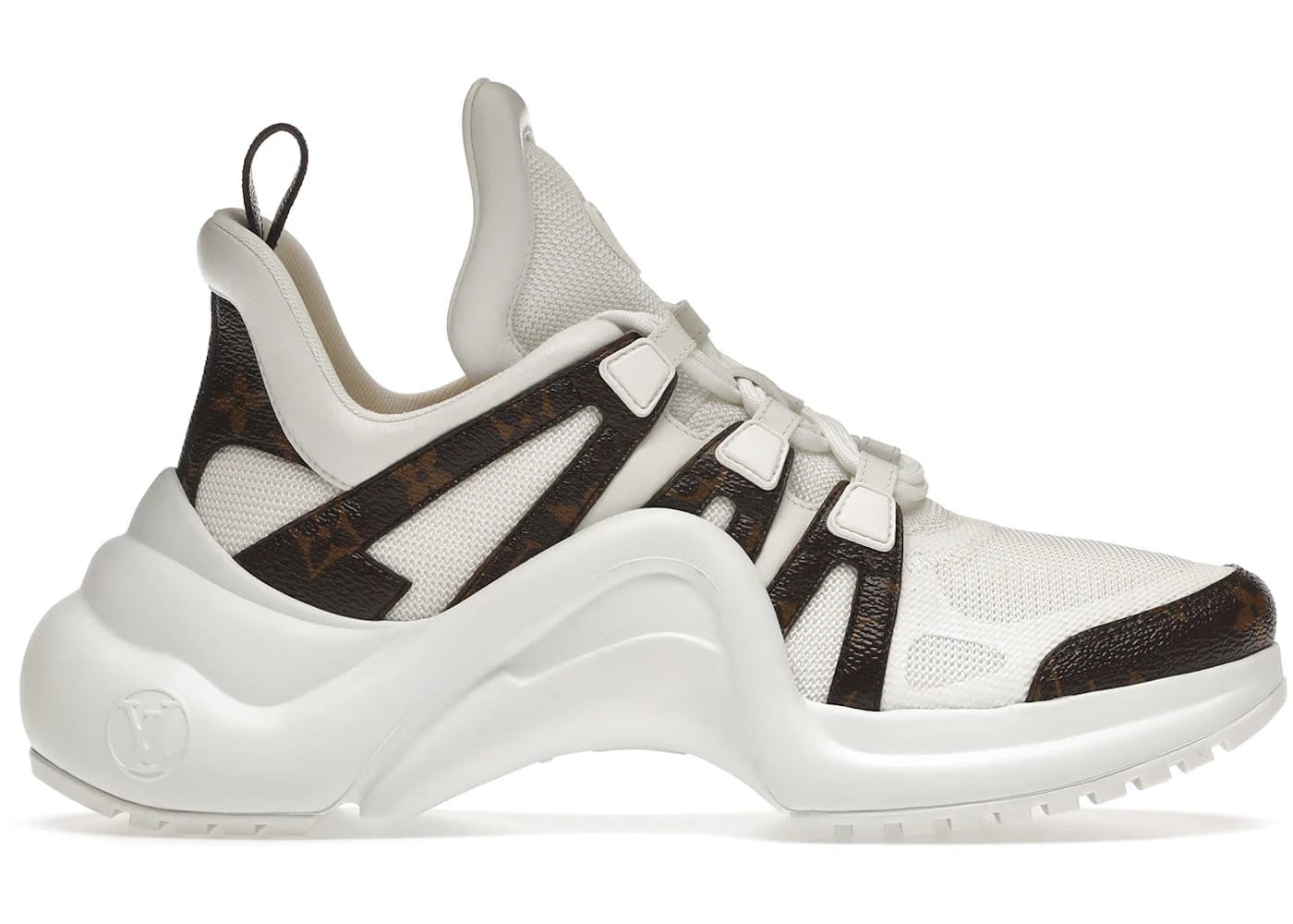 Louis Vuitton Archlight Trainer Monogram White Womens