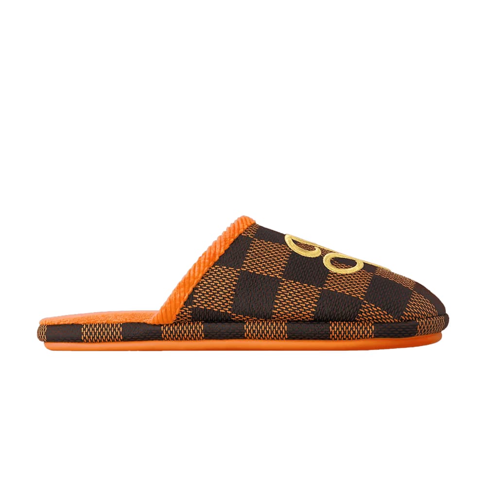 Louis Vuitton Lv Palace Slipper Damier Pop Orange